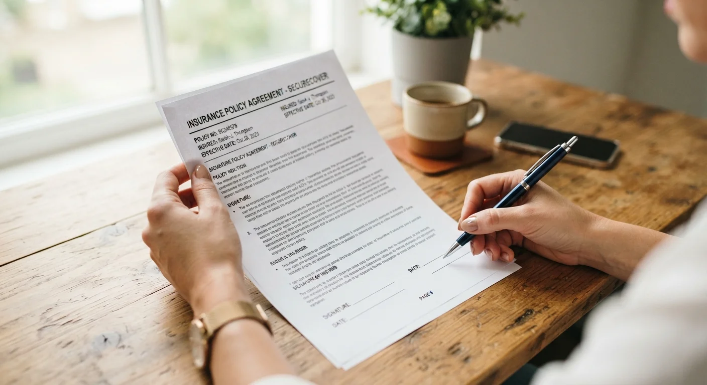 A Checklist for Reviewing Any Insurance Policy Before You Sign
