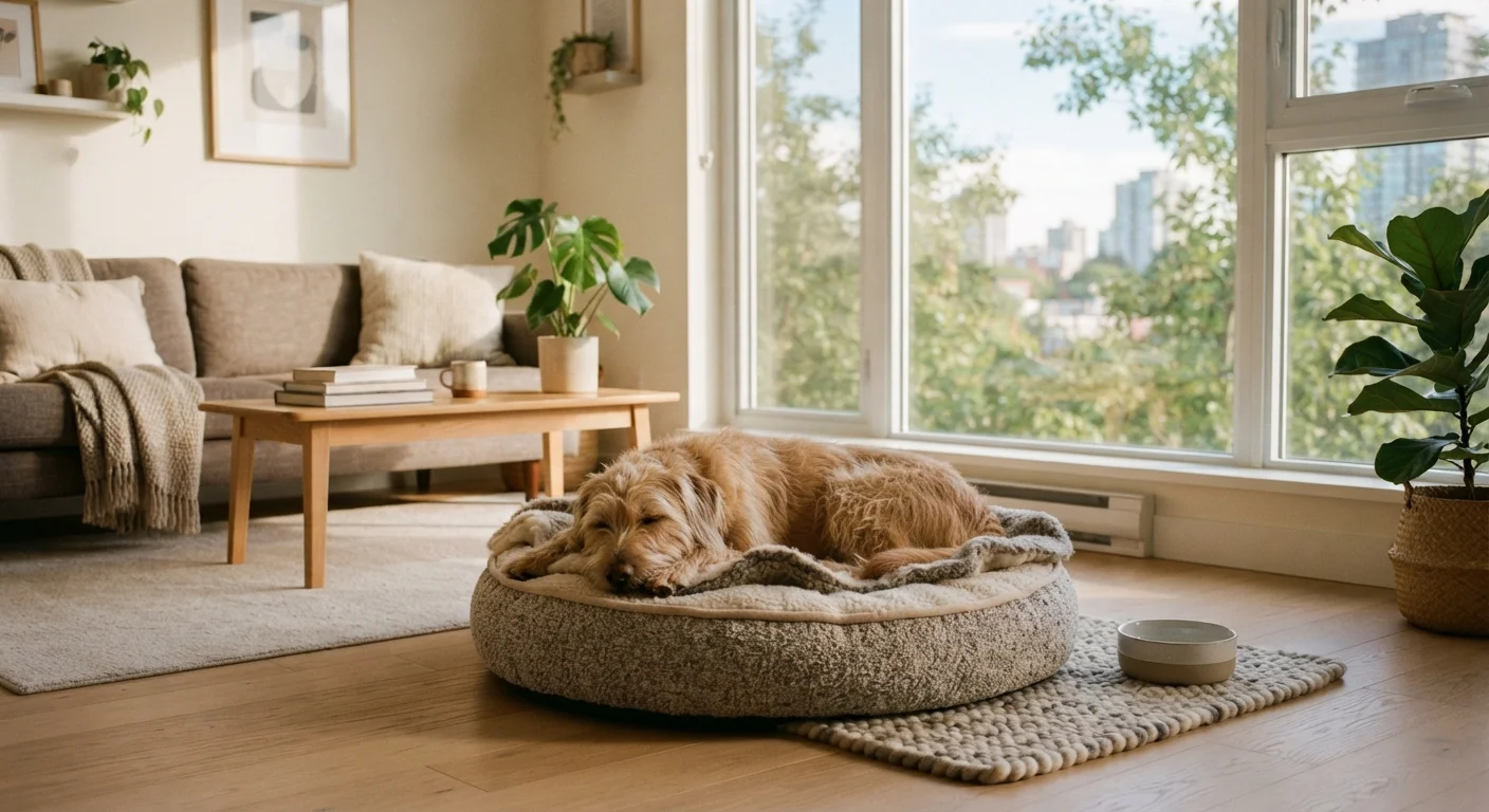 Apartment Living with a Dog: Making Small Spaces Work