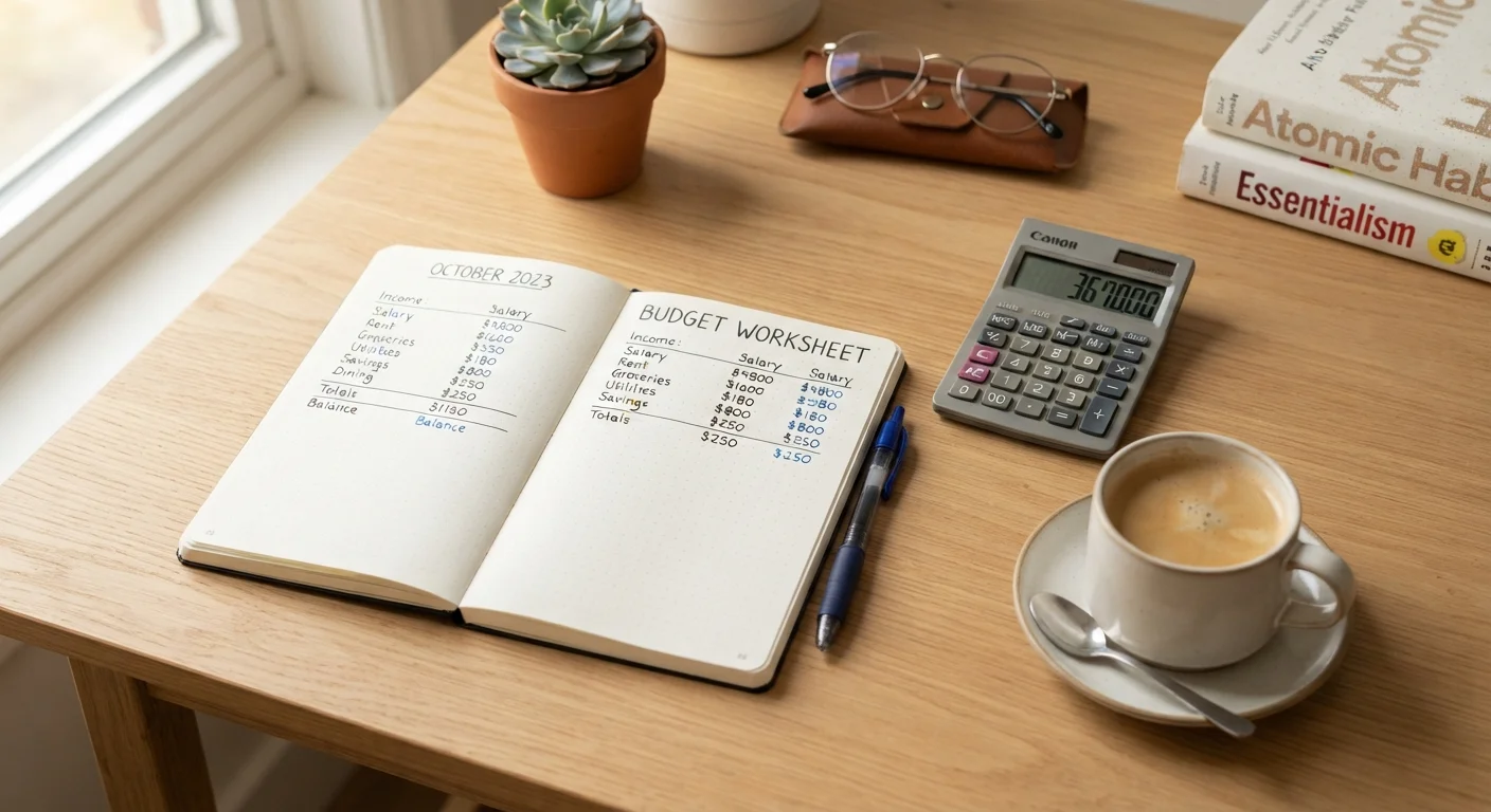 Building Your First Monthly Budget