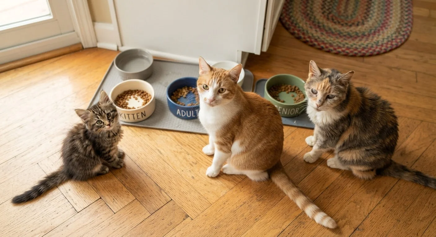 Cat Nutrition from Kittenhood to Senior Years