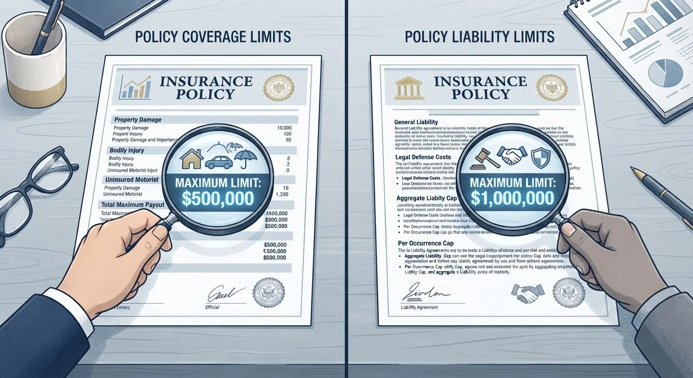Coverage Limits vs. Liability Limits: A Distinction That Matters at Claim Time