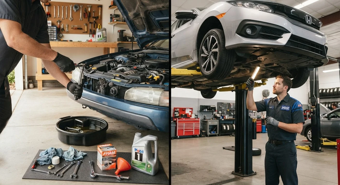 DIY Car Maintenance vs. Taking It to a Mechanic