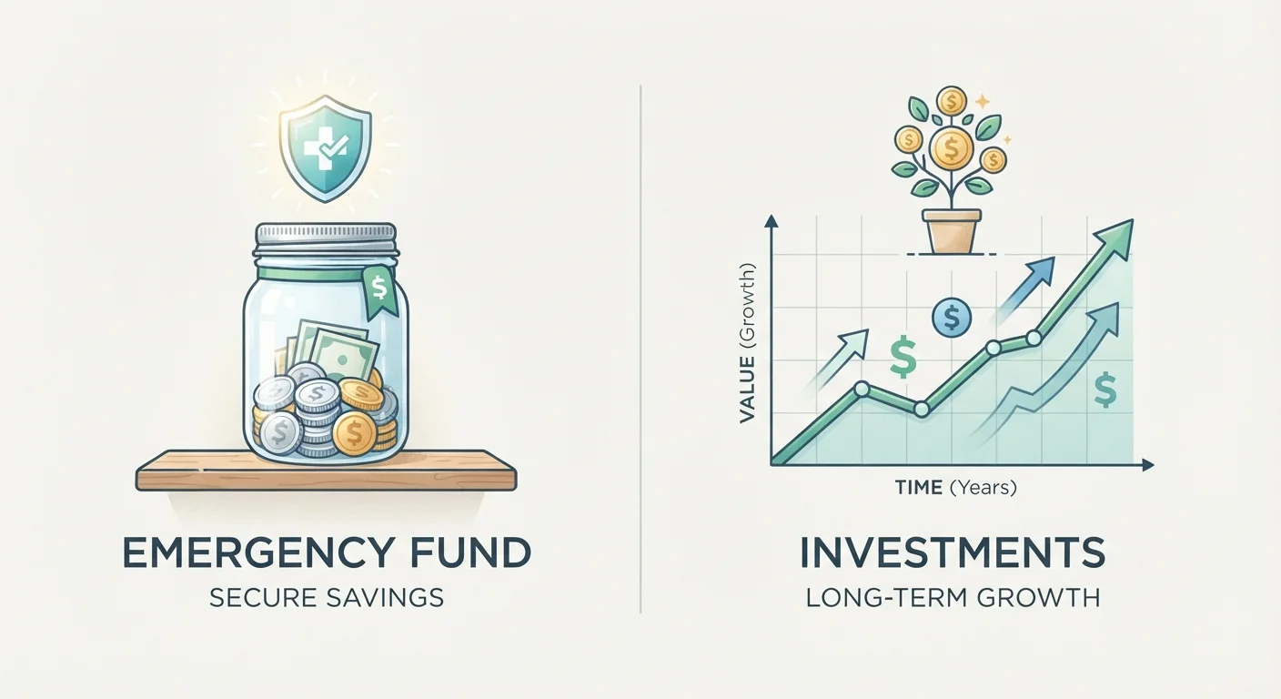 Emergency Fund vs. Investment Account: Where Should Spare Cash Go First?