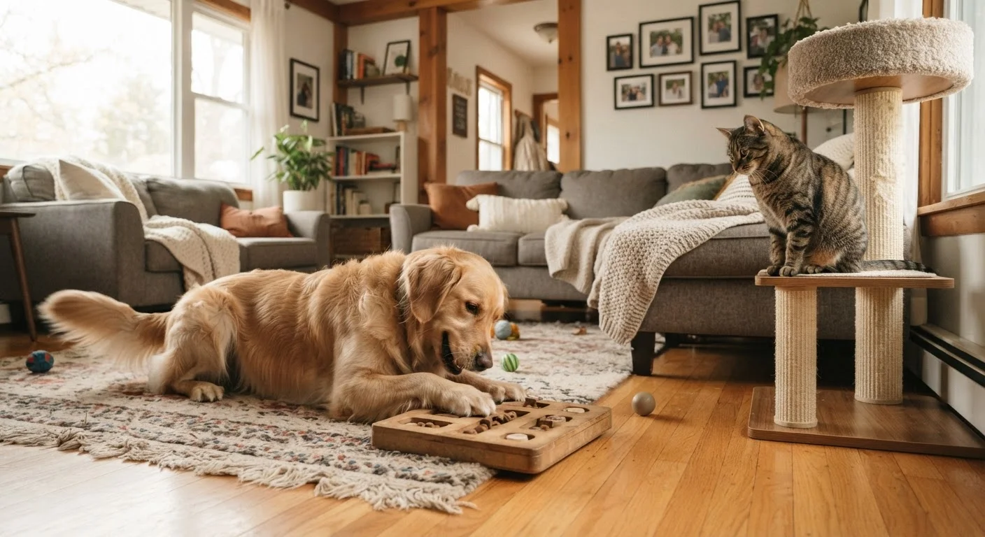 Enrichment vs. Exercise: What Pets Actually Need to Thrive