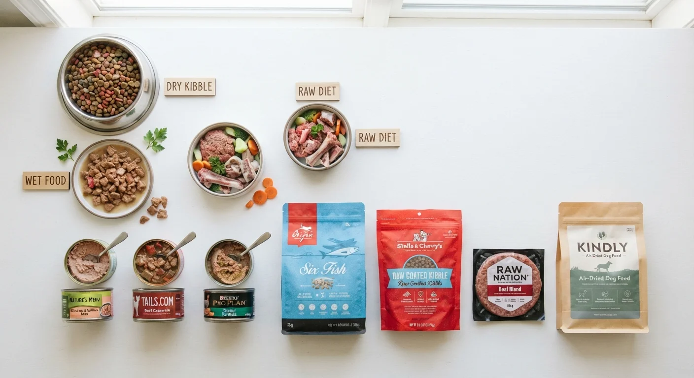 How Commercial Pet Foods Compare Across Diet Categories