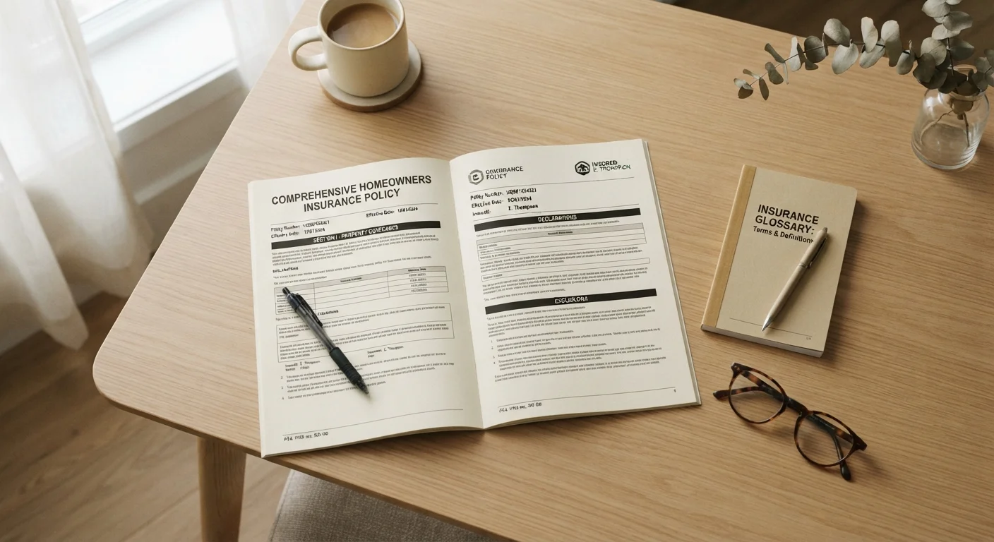 Insurance Glossary: Coverage Terms Every Consumer Should Know