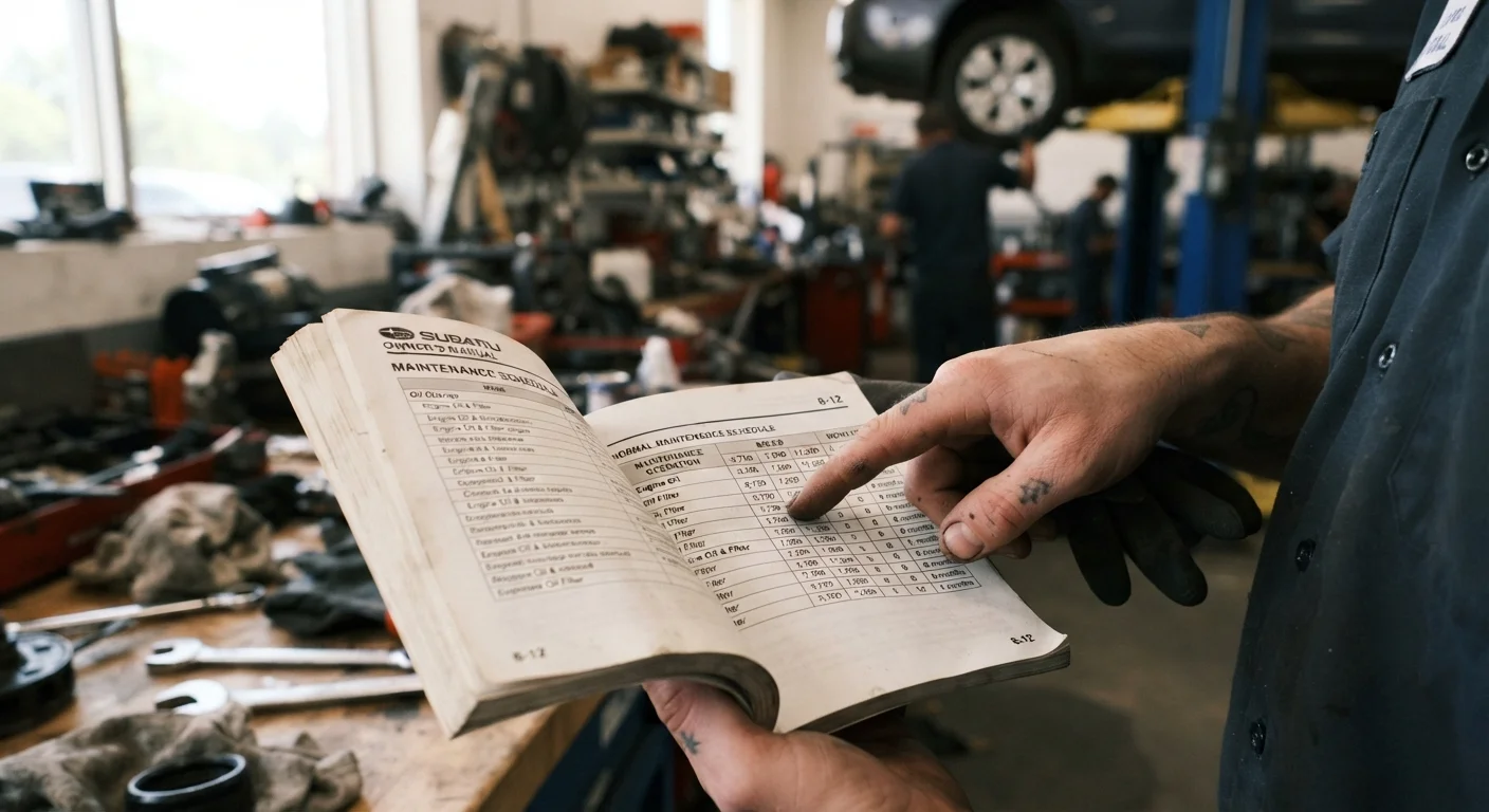 Oil Change Intervals: What the Numbers in Your Manual Really Mean