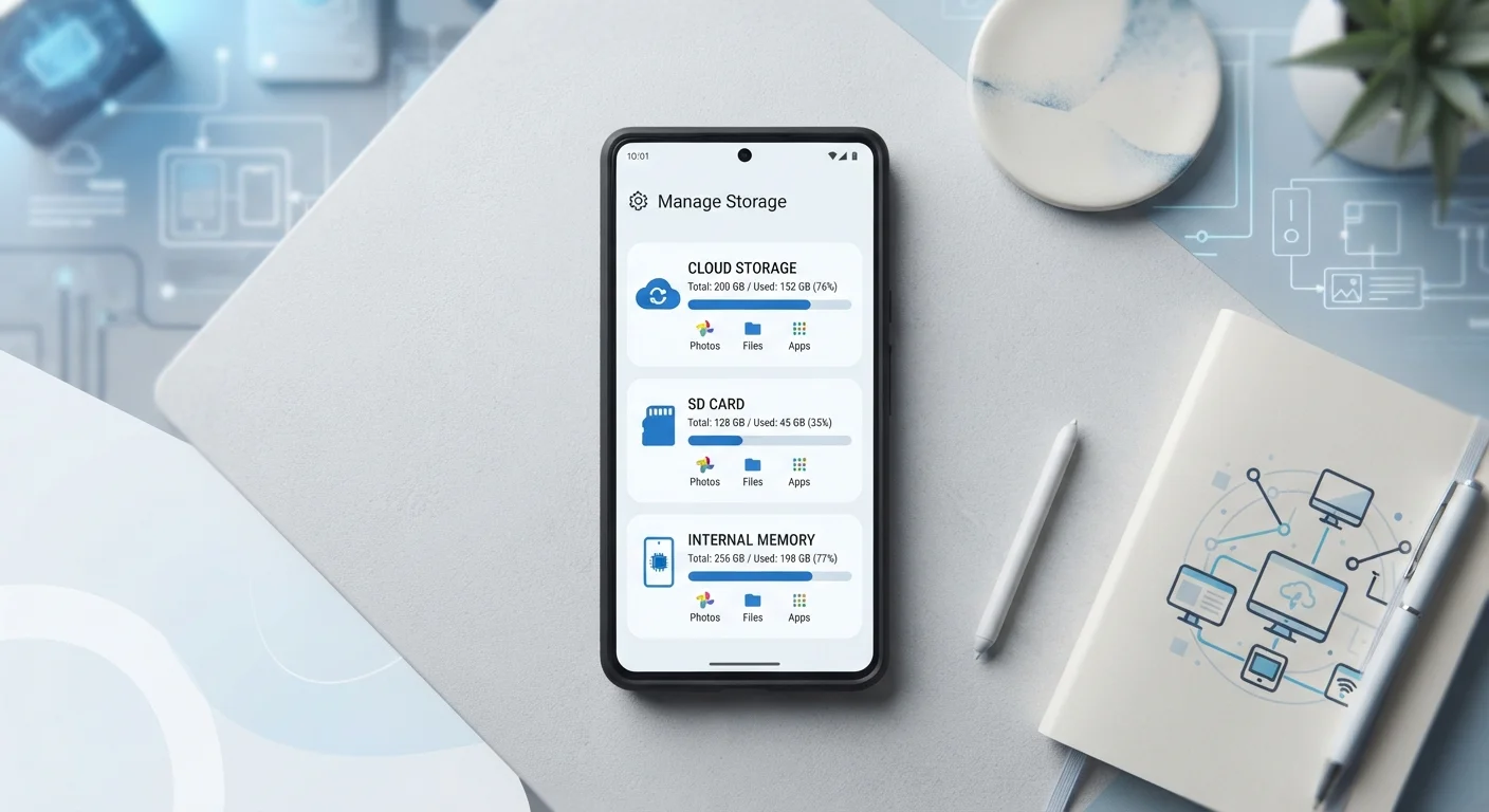 Phone Storage: Cloud, Expandable, and Built-In — How They Compare
