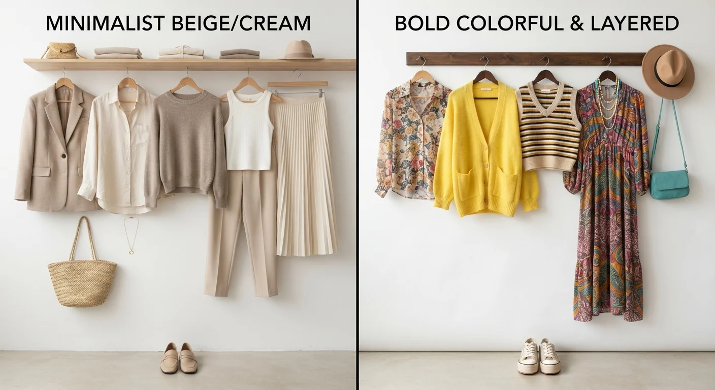 Quiet Luxury vs. Maximalism: Two Opposing Aesthetics Shaping Modern Wardrobes