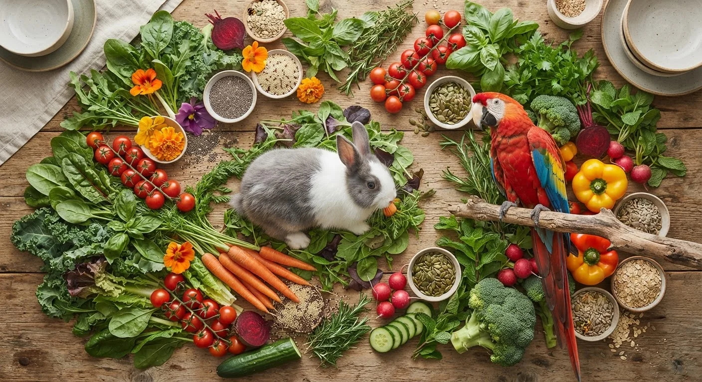Small Animals and Birds: Nutritional Needs Beyond Pellets