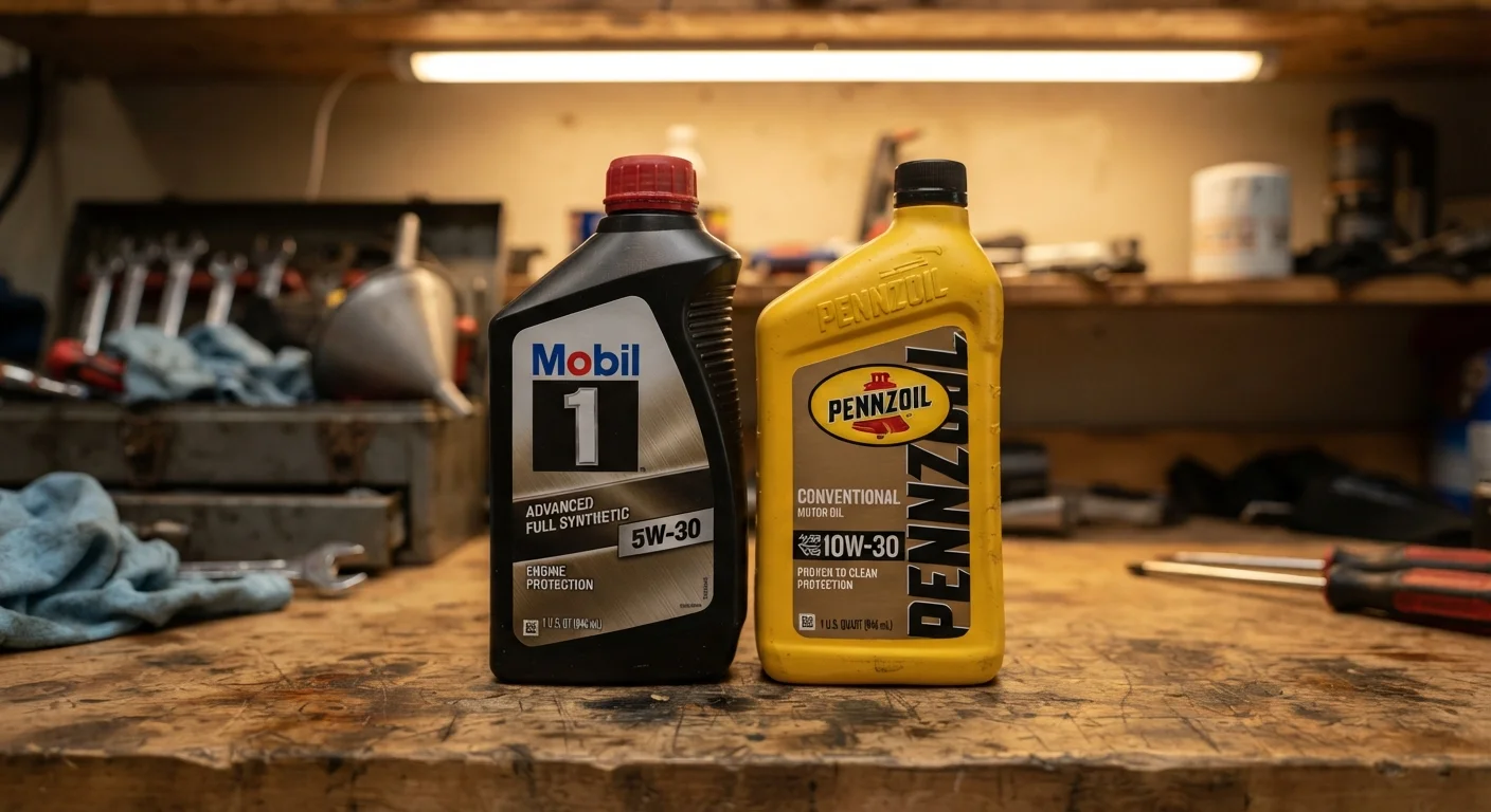Synthetic vs. Conventional Motor Oil