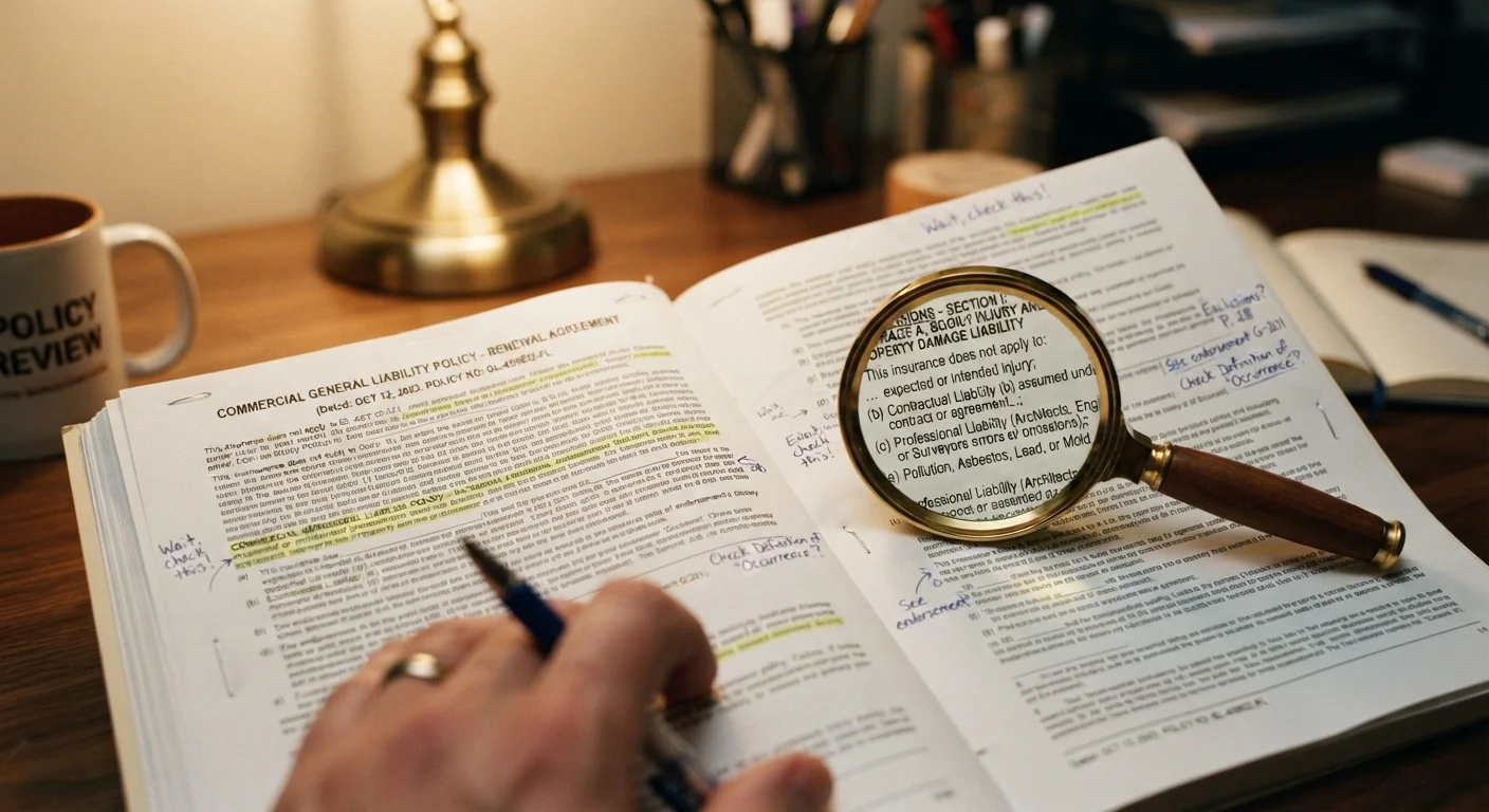 Terms People Misread in Insurance Policies — and What They Actually Mean