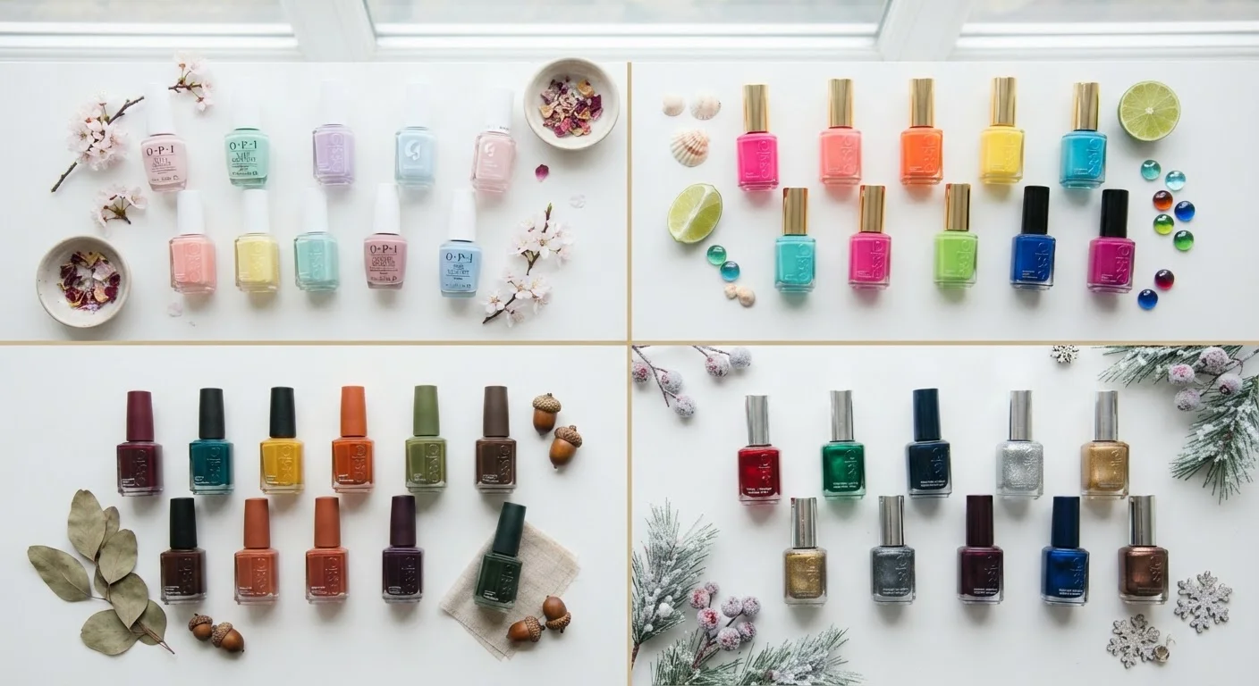 The Seasonal Nail Colour Guide: Understanding the Palettes That Rotate Each Quarter