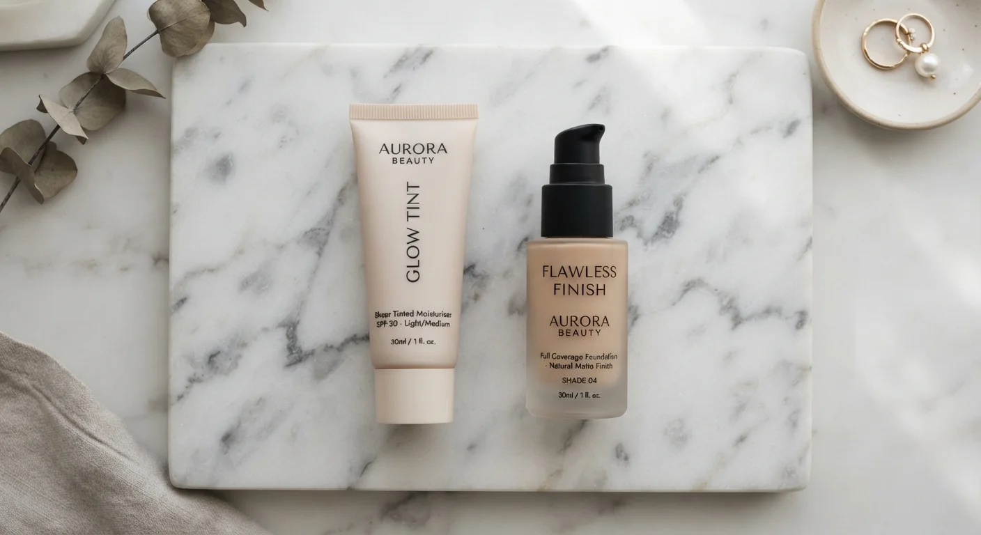 Tinted Moisturiser vs. Foundation: Choosing the Right Base Coverage