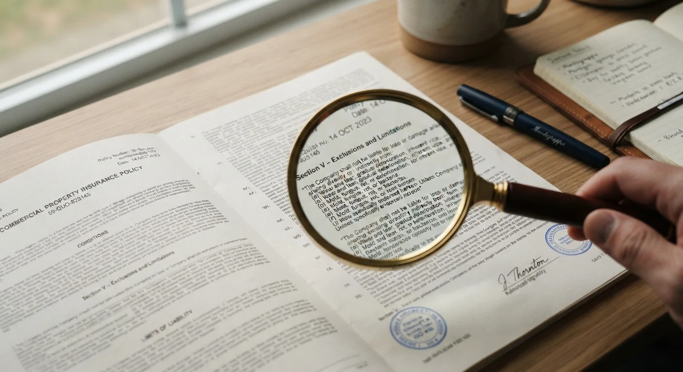 Understanding Policy Exclusions: What Coverage Leaves Out