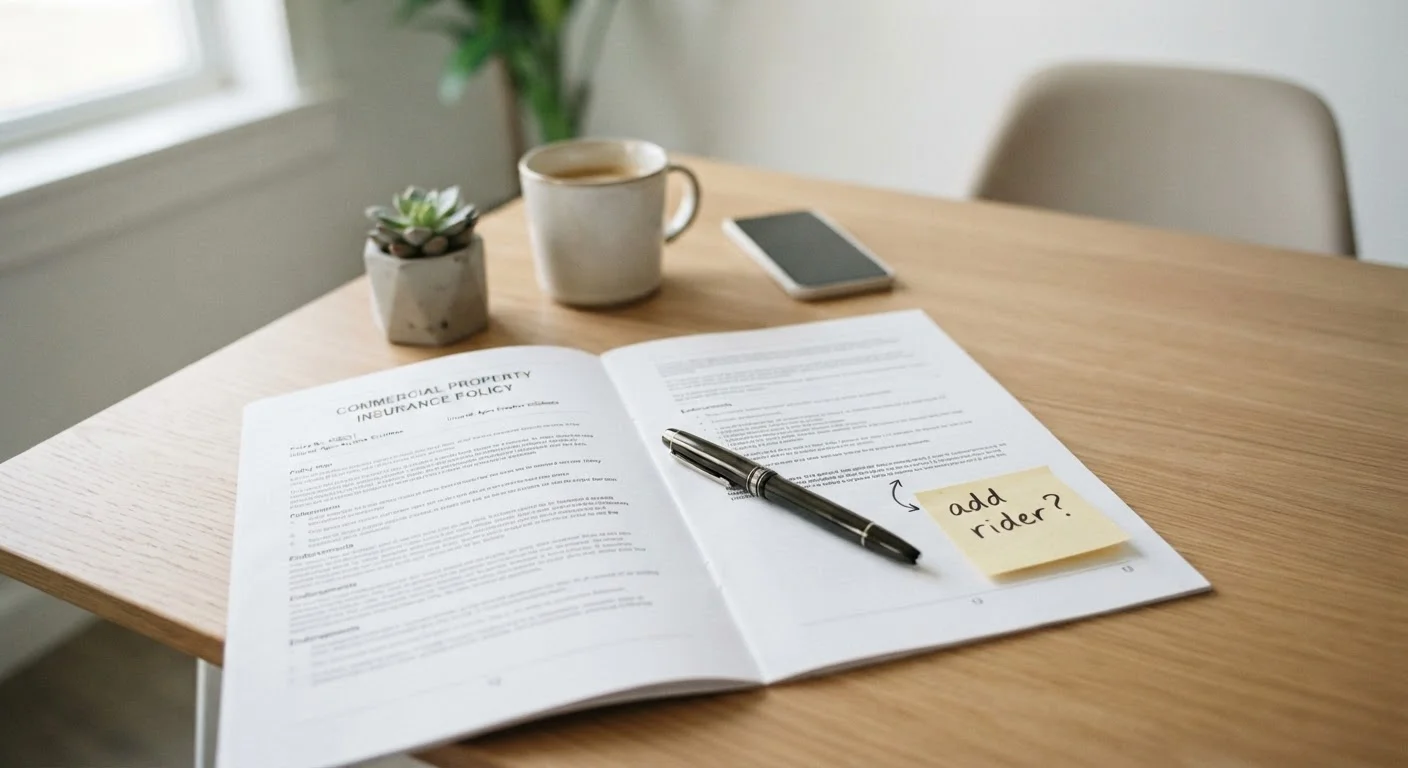 What a Policy Rider Does — and When Adding One Makes Sense