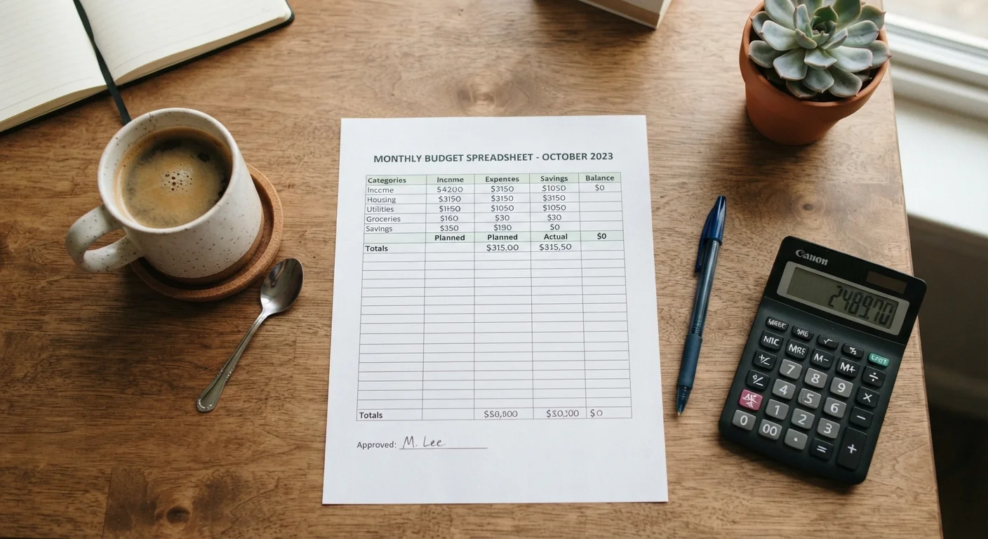Your End-of-Month Budget Audit