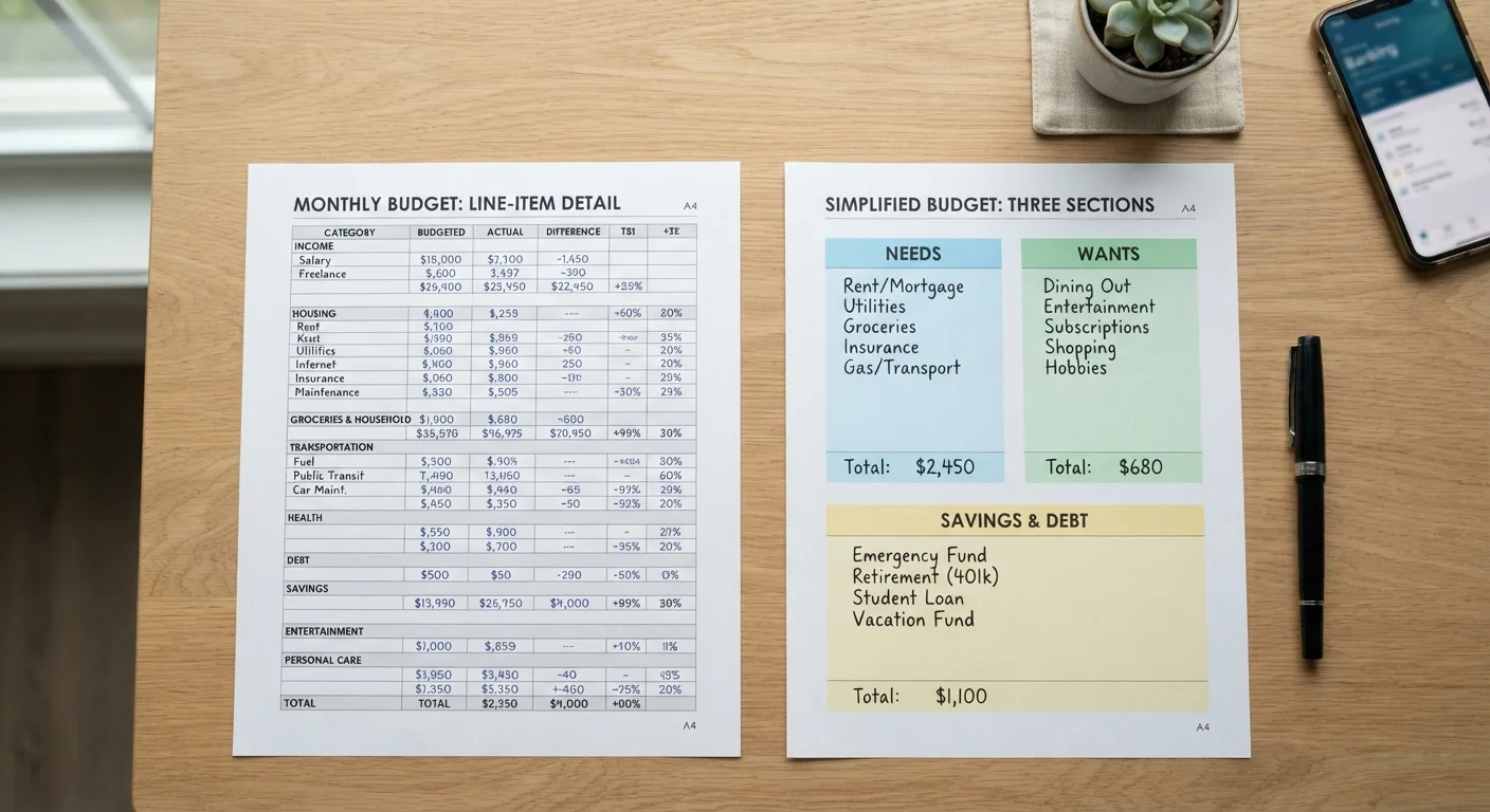 Zero-Based Budgeting vs. the 50/30/20 Method